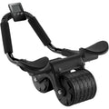 Ab Roller for Abdominal Exercise Machine with Automatic Rebound Dolly Core Strengthening Trainer Fitness Belly Training Equipme